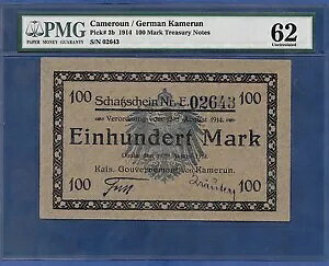 �J�����[�� 1914 100 �}�[�N �s�b�N#3b ??�h�C�c�l�J������?? PMG UNC 62