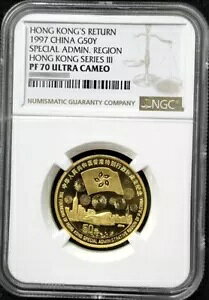 NGC PF70 1997 `ԊҒ 1/2 IX COA t