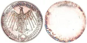 10DM記念硬貨 オリンピック1972年Fコイン片面サンプル シュトゥットガルト 95023-