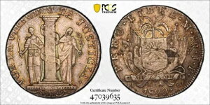 1822 } JP y[ 8 A bݕ PCGS XF-45