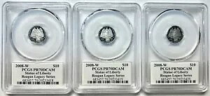 2008-W $10 1/10 v`i PCGS PR70DCAM ?? [K KV[ 3 ea!V[PVVA