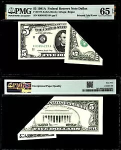 vg܂ڃG[ $5 1981-A FR L _X FR.#1977-K PMG GEM UNC 65 EPQ