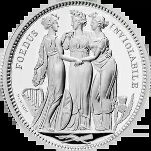 2020 Three Graces William Wyon 2�I���X �V���o�[ �v���[�t 5 �|���h �R�C�� �V�i