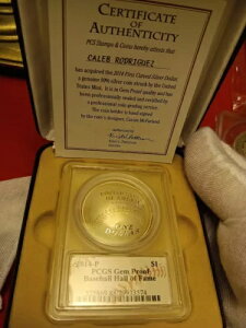 2014-P �싅�a������W�F�� �v���[�t �R���� �V���o�[ $1 �L���V�[ �}�N�t�@�[�����h PCGS