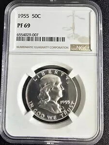 1955 tN 50C n[t_[ v[t NGC PF69 gbv |bv č 50 Zg