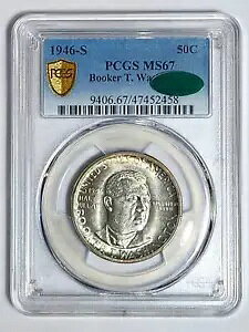 1946 S PCGS MS-67 CAC ubJ[ T. Vg