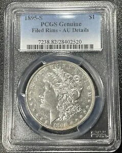 1895-S [K Vo[ _[ $1 PCGS AU ʏڍ׃t@Cɂ