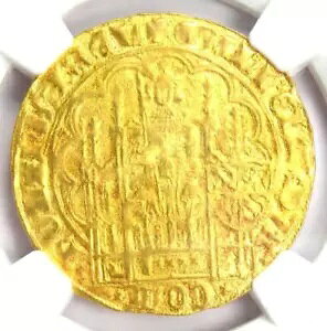 1404 I_ EBA 6  Chaise D'OR 1Cd'or RC - F NGC AU ڍ