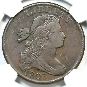 1803 S-259 R-4 NGC VF 25 �h���[�v�o�X�g ���[�W�Z���g�R�C�� 1c