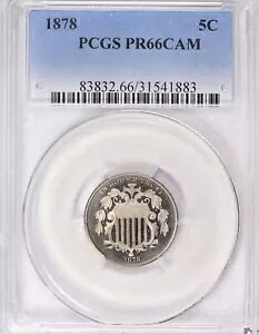1878 V[h jbP΃JI v[t PCGS PR66CAMA[ʎdグ