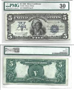 1899N $5 Vo[ؖ F-280 PMG VF-30
