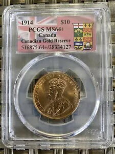 Ji_ 1914 h 10  MS64+ S[h U[u