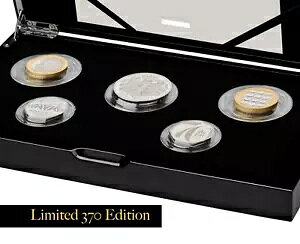 クイーン エリザベス 2 世 2022 英国ピードフォルト シルバー プルーフ コイン セット - 限定版 370