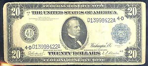1914 $20FRN-FR#978-CLEVELAND-66 ���m�̂�