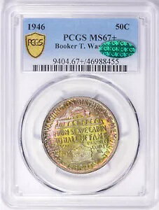 1946 ubJ[ T Vg n[t MS-67+ PCGS/CAC F - f炵J[!