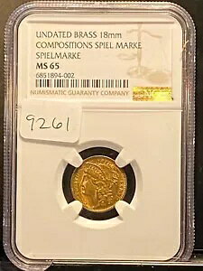 A9261�ANGC MS65 �g�[�N���\�� Spiel Mark 3 18mm �Ȃ� ��荂���O���[�h