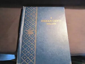 Indian Head Cent Set 1857 1909 Near Complete missing 1 in Whitman #9402 Ao