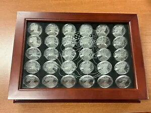 1986-2016 $1 �v���[�t �A�����J�� �V���o�[ �C�[�O�� 30 �R�C�� �Z�b�g (�L�[�t��) 1993-P 1994-P