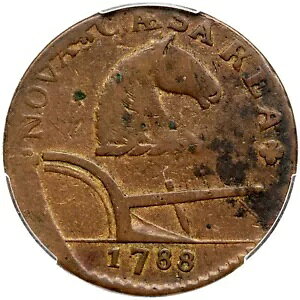 1788 M 75-bb R-4 PCGS VF 20 jO tHbNX j[W[W[ RjA