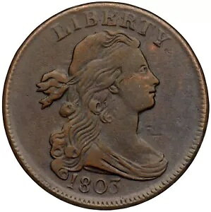 1803 S-259 R-4 PCGS VF ڍ Sm fCgALg Frac h[v oXg [W Zg RC 1c