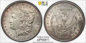 1894 P [K Vo[ _[ $1 PCGS AU fBe[ t@C 