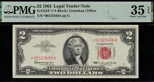 1963 $2 L.T *00123456A ���_�[�X�^�[ PMG #35EPQ
