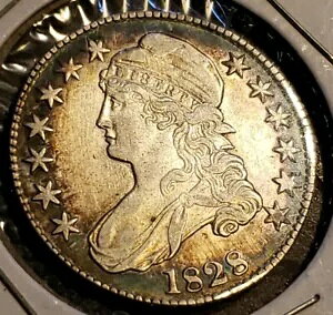 1828 �L���b�v�h �o�X�g �n�[�t�_���[�ASm-8 �� Sq-2 Lg Ltrs �R���N�V�����B AU++��Ԃ̃R�C��