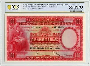 1956 N $100 `CsAsbN #176f - UNC55 PPQ ɂ