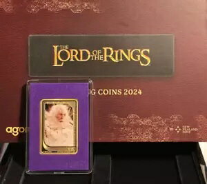 ロード・オブ・ザ・リング トレーディングコイン 2024: ガンドルフ・ザ・ホワイト #11/20 (アメジスト)