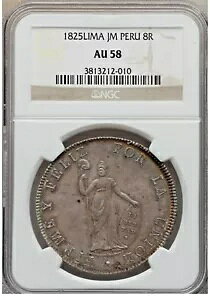 1825 JM y[ 8 A }⋤a{o NGC AU58 y[̍ŏ̃RC