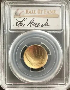 2014w �S�[���h ���[ �u���b�N �t�@�[�X�g �X�g���C�N $5 PCGS MS70 �싅 HOF!����܂ł�2�������݂��܂�!!