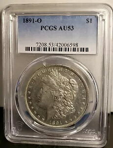 1891-O VAM 3A1- PCGS AU53!- HOT 50 SET VAM!!- VSS LABEL!!!