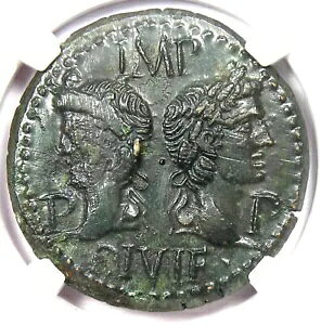 AEOXgDXƃAObp AE f|fBEX KE RC 10-14 AD - F NGC MS (UNC)