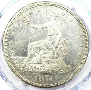 1874-CC fՋh T$1 - F PCGS ʏڍ (MS UNC)