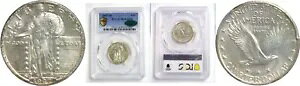 1927-D 25C X^fBO oeB NH[^[ PCGS MS-64FH CAC