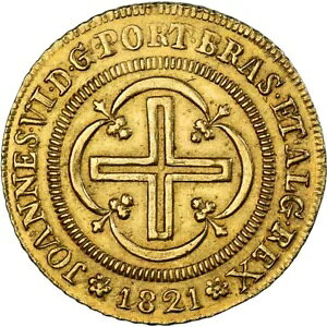 d, uW, Jo?o VI, 4000 Reis, 1821, IfWlC, I[XgA, 