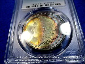 1885 K _[ MS63+PL A VAM-7 N}`bN fA g[ WF PCGS GS PQ+
