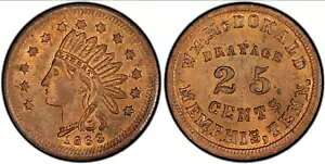 1863 TN F600D-1a PCGS MS65RB �����t�B�X �g�b�v �|�b�v 1/0 �قƂ�ǂ��� - �X�y�N�^�L�����[ R7