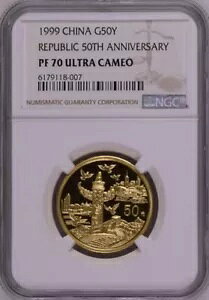 NGC PF70 1999 50NLO 1/2IX  COAt