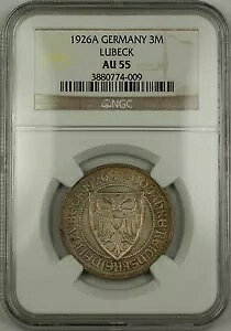 1926-A �h�C�c 3 �}�[�N��� �����[�x�b�N 700 ���N�L�O NGC AU-55 �h�C�c