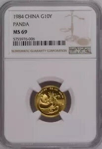NGC MS69 1984 `Ci p_ 1/10 IX 