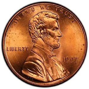 1997 DBL DIE OBV 1c PCGS MS 66 RED FS-101 ~ [|bv J[ Zg DDO oGeB