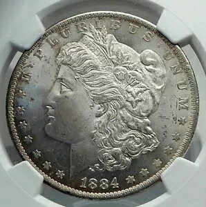 1884 AJO Vo[ [K ăh RC EAGLE NGC MS i79594