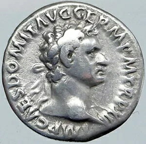 DOMITIAN �{���̌Ñ� 93AD ���[�}�{���̃V���o�[���[�}�R�C�� MINERVA i87280