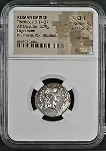 ���[�}�鍑 - �e�B�x���E�X - AD 14-37 - �f�i���E�X��� - NGC Ch F - RIC: 30