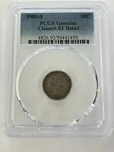 1901-S 10c o[o[ PCGS XF fBe[ - N[jOς