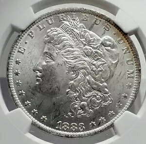 1883 AJO Vo[ [K ăh RC EAGLE NGC MS i80080