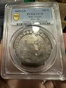 1805-LD �C�^���A �i�|�� 120 �O���i PCGS VF30