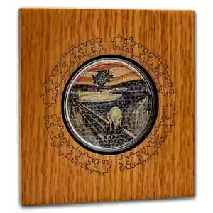 2022 So Puzzle Art The Scream 3�I���X �V���o�[ �R�C��
