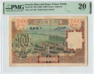 �t�����X��AFARS��ISSAS 5000�t�����A1969�N�AP-30�A���A�m�[�g�A�W�u�`�APMG 20 VF�B